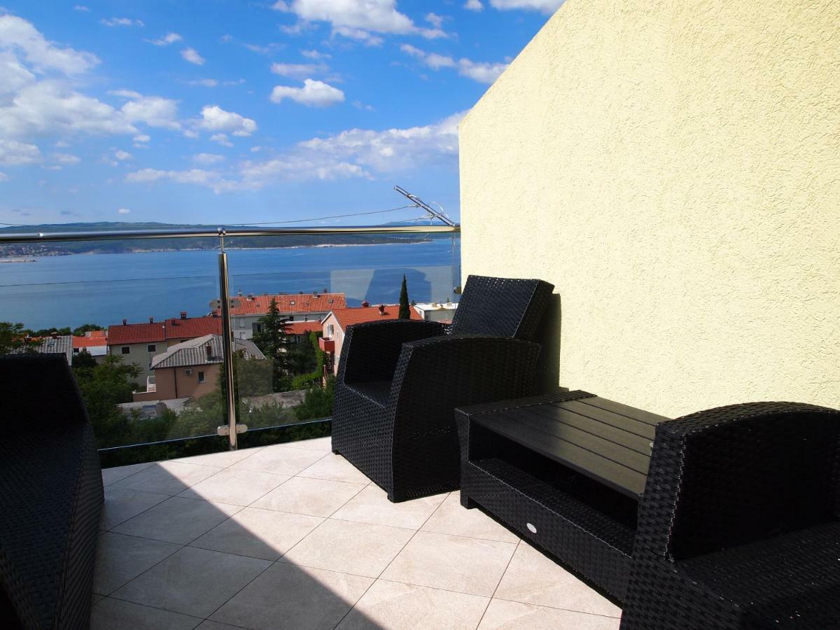 Panoramic View Apartments Crikvenica Ev Station Available Exteriér fotografie
